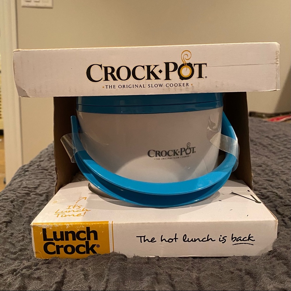 NEW Turquoise personal Crock Pot